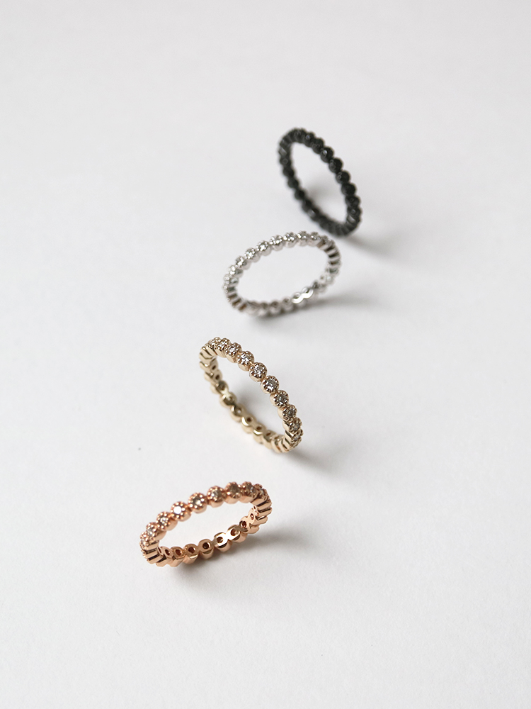 Bloom Eternity Ring - 반지, 다이아몬드