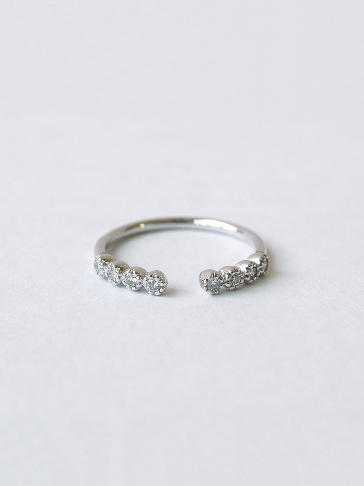 Bloom Opened Ring - 반지, 다이아몬드